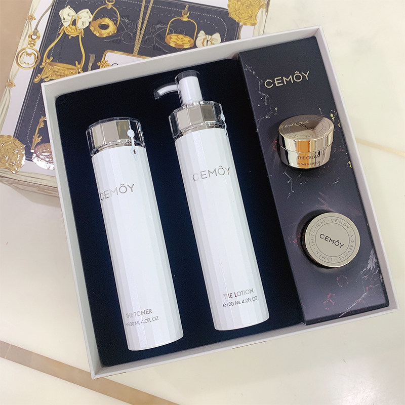 澳洲cemoy白金流明水乳套装修护敏感肌保湿乳液爽肤水 孕妇可用