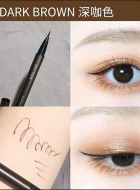 jill leen染眉膏 精细流云眼线液笔细头 持久防水自然不晕染 宿星