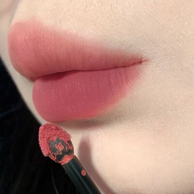 Lancome兰蔻哑光丝绒菁纯裸唇釉