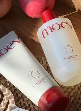 【韩国直邮】GD权志龙同款moev苹果洗发水300护发素清爽控油 宿星