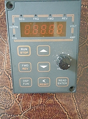 东元变频器操作面板