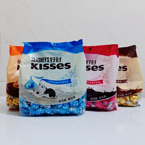 好时 Kisses多口味糖果牛奶巧克力黑巧克力零食 婚庆喜糖伴手礼物