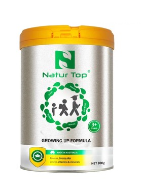诺崔特（Natur Top）澳洲原装进口学生儿童成长奶粉900g高钙DHA 