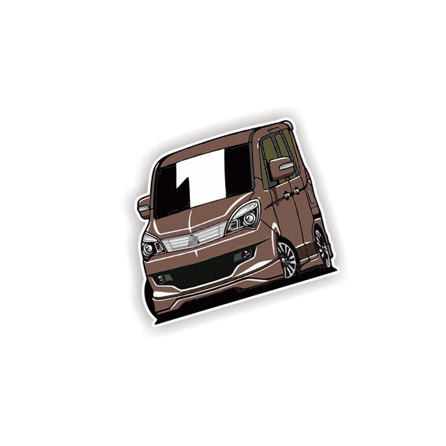 适用于mitsubishi mitsubishidelica delicaD2 汽车反光贴纸7676