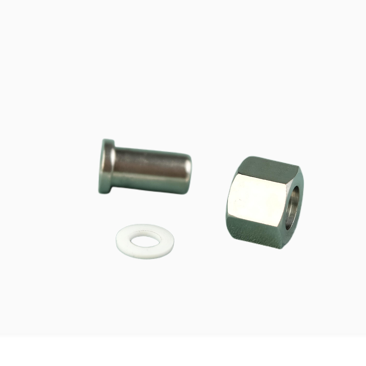 不锈钢压力表接头 接管螺帽304