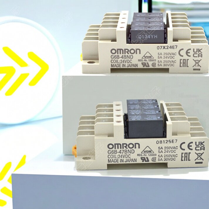 原装OMRON欧姆龙继电器模组G6B-4BND G6B-47BND G6B-4CB DC24V