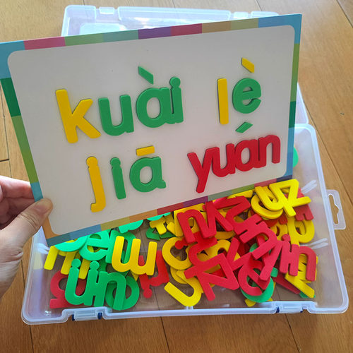 磁性汉语拼音学习卡片幼小衔接
