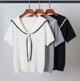 大码女装胖妹妹上衣5187