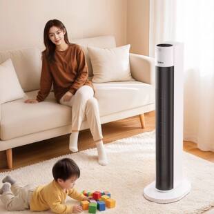 美的石墨烯取暖器暖风机家用节能冬季浴室速热全屋电暖气HFT22WOR