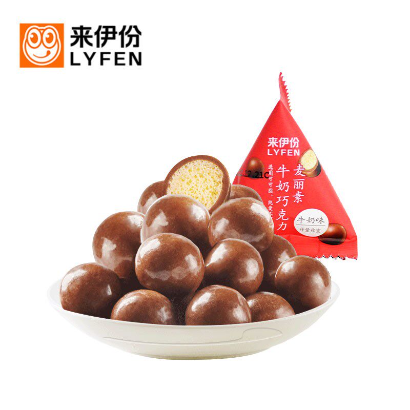 来伊份麦丽素牛奶巧克力250g