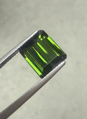 天然绿碧玺4.125克拉全净无瑕美美哒