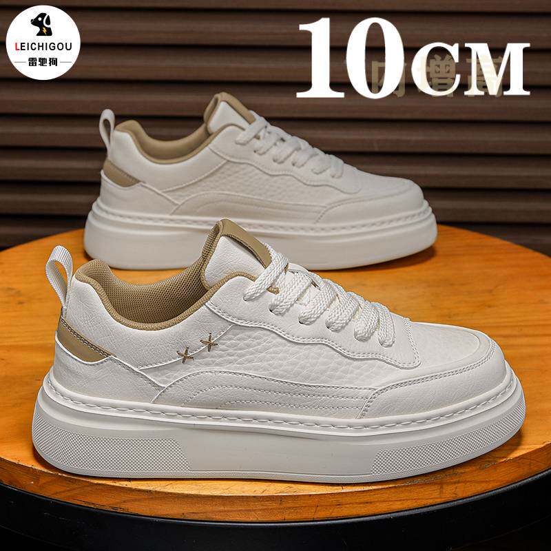 内增高男鞋10cm春季新款高品质休闲软底板鞋经典款时尚运动潮鞋男