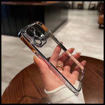 电镀边框简约高级感适用Realme GT2手机壳Neo5se大师探索版10真我v25/V15轻薄x7pro/X50银色V13全包11男女V5