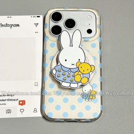 磁吸支架适用oppoA3/reno10/4se手机壳findx7/5pro彩色波点粉色波浪条纹A56/32/a57女K11x/97/93s软套8国际版