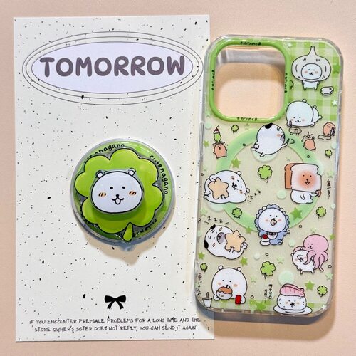 适用meizu18pro魅族21note无界版note9清新四叶草自嘲小熊6plus/T传音谷歌