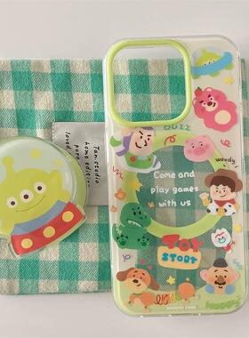 磁吸支架适用oneplus11/2一加12手机壳ace竞速版1+ACE5V可爱卡通三眼仔8t/10/9少女款7TPRO/9RT/6t软套13新品