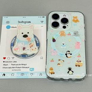 适用meizu18pro魅族21note无界版 T谷歌20磁吸支架17全包X传音tecno女INFINIXHOT 9摇摇乐jellycat西高地6plus