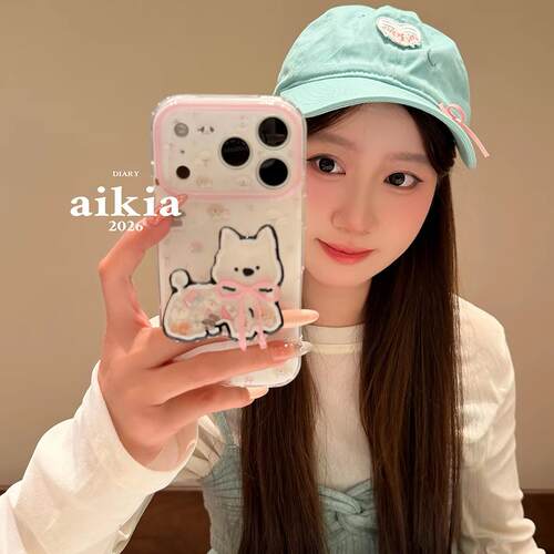 磁吸支架适用opporealmeGT5pro/neo9/6se手机壳V50/11/GT3女款8可爱星星脚印房屋小狗Q2/5i真我x7pro新23软z4
