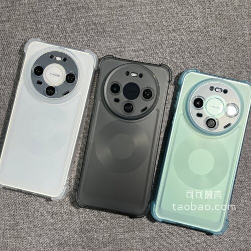 冰雾四角气囊适用小米17手机壳m17Promax樱花嫩粉半透明肤感15Ultra防指纹红米Note14/13防摔12软tpu套K80K70