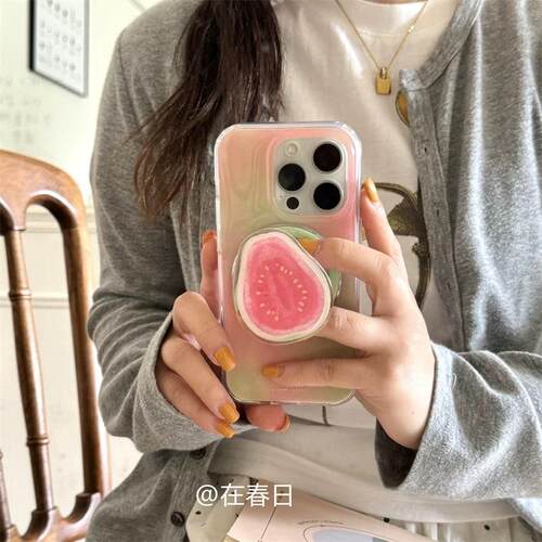 磁吸支架适用oneplus11一加12手机壳ace竞速版1+ACE5V韩系渐变夏日水果芭乐8t/10/9女7TPRO/9RT/6t软NordCE13