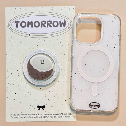 磁吸支架适用vivoX100/30/60/x70/y78手机壳X90泼墨简约可爱椰子y76s男女款S18e/X200/15PRO全包Y33/mini软套