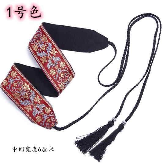 中国风复古百搭汉服配饰蝴蝶结刺绣花流苏系带仙女腰封腰带民宿风|msdalam kategori Aksesori/Belt kulit/Hat/Muffler, tali pinggang/tali pinggang kulit/pinggang - dari Buy2taobao.com untuk memberikan perkhidmatan ejen Taobao profesional membeli