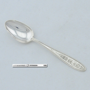 美国银餐具 INTERNATIONAL 纯银茶匙/小餐勺 1924年WEDGEWOOD款