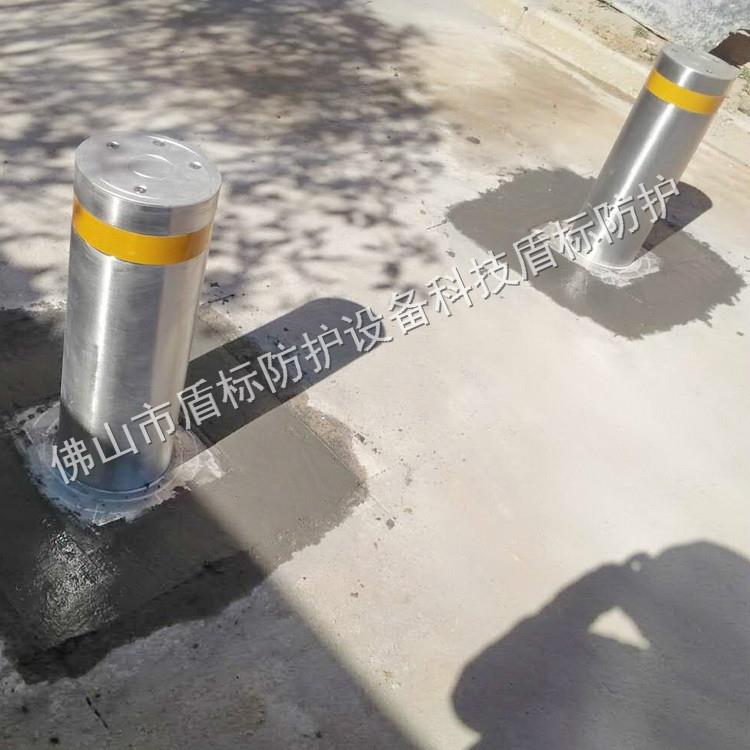 阻车电动液升降柱墩压一体升249降柱档防车撞止车路障护柱厂家