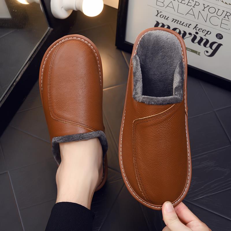 秋冬季拖鞋男女家用室内防滑居家地板保暖家居拖鞋冬天1119h