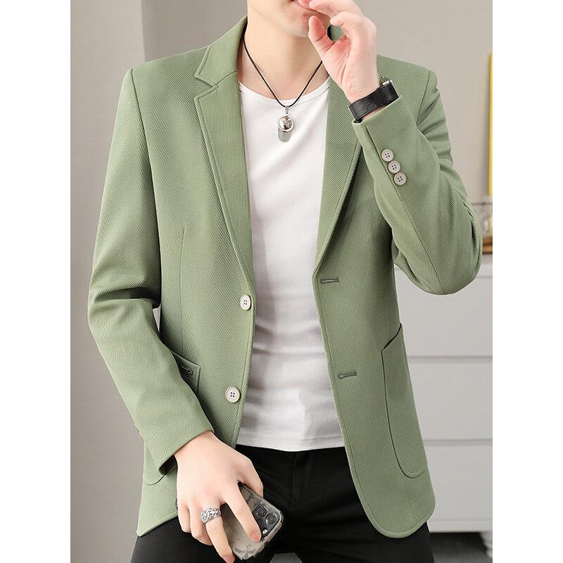 秋冬季新款男士高端小西装2025年百搭商务休闲感男装西服外1212n