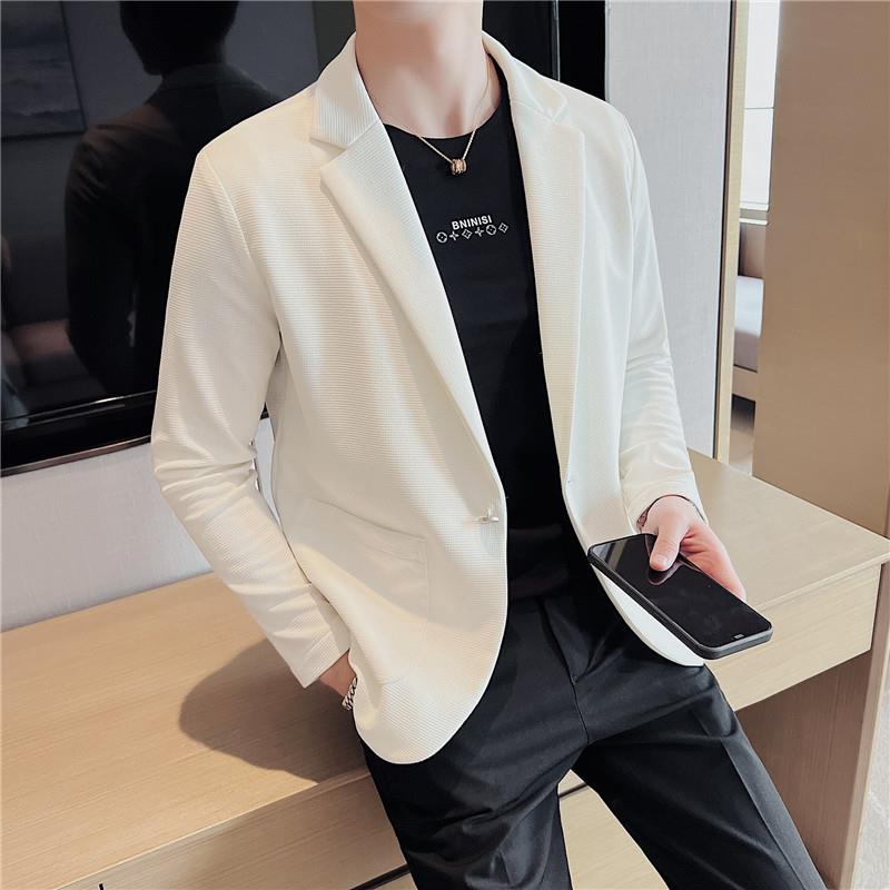 秋冬季新款男士西装外套休闲款2025感衣服小西服上衣潮1212n