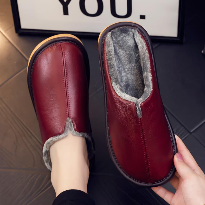 冬季2025年新款拖鞋毛绒家居鞋高档卧室内居家男女1119h