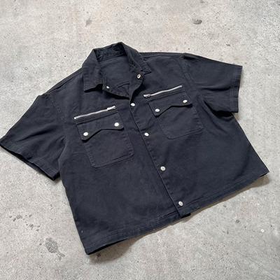 OXYCODONEBOXY版型拉链衬衫