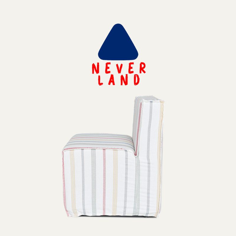 NEVERLAND小众独立设计带脚轮可移动休闲椅餐椅