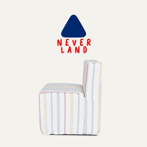 NEVERLAND小众独立设计带脚轮可移动休闲椅餐椅
