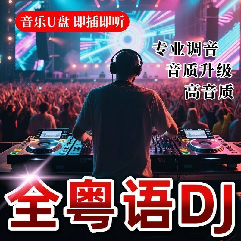 U盘经典粤语老歌热门DJ重低音无损高音质劲爆嗨曲音乐U盘