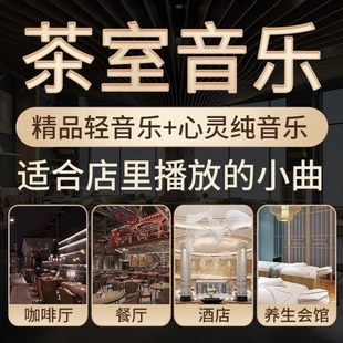 茶室轻音乐u盘古典精品养生古筝流行歌曲纯音乐MP3高音质音乐优盘