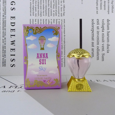 安娜苏sky热气球绮幻飞行女士淡香水小样5ml迷你Q版