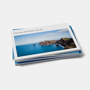 横款 12寸照片书定制杂志册毕业纪念册手宝宝写真作品影集制作 8寸