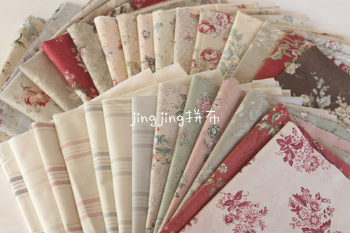 日本进口yuwa向野早苗25年新款印花布料 拼布娃衣手工花朵棉布