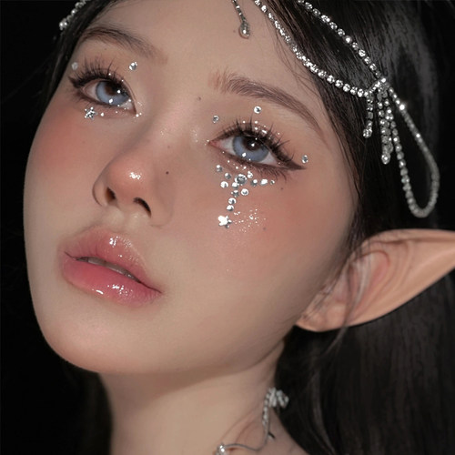3d立体儿童宝石贴眼妆亮钻泪钻