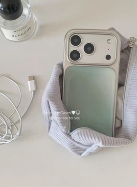 纯色系渐变抹茶绿韩系新款银边滴胶手机壳适用苹果iPhone17promax高级感保护套小众16plus亮面15pro14防摔13