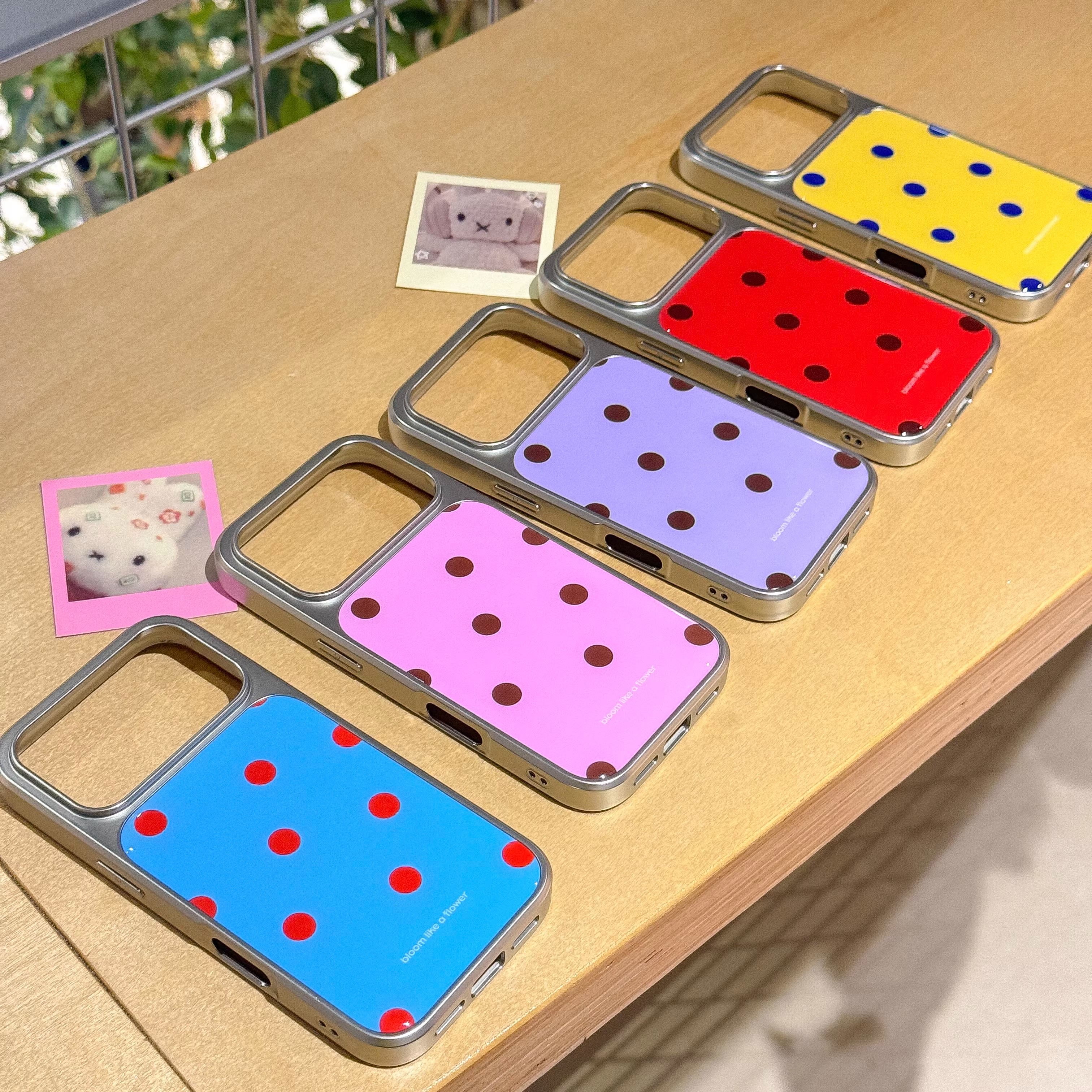 彩色波点手机壳适用苹果iPhone17promax高级感华为p80保护套小众16plus亮面15pro14防摔mate70简约13小米