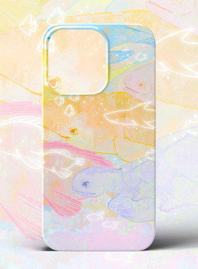 海洋世界适用iphone17promax苹果16手机壳13清新12千禧pura80华为mate70一加15小米14荣耀60软nova艺术reno11