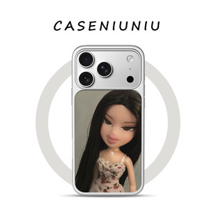 姐感芭比 适用苹果华为小米手机壳磁吸iPhone17promax新款16碎花古早15甜酷ins14千禧Y2K13巨好看手机壳防摔