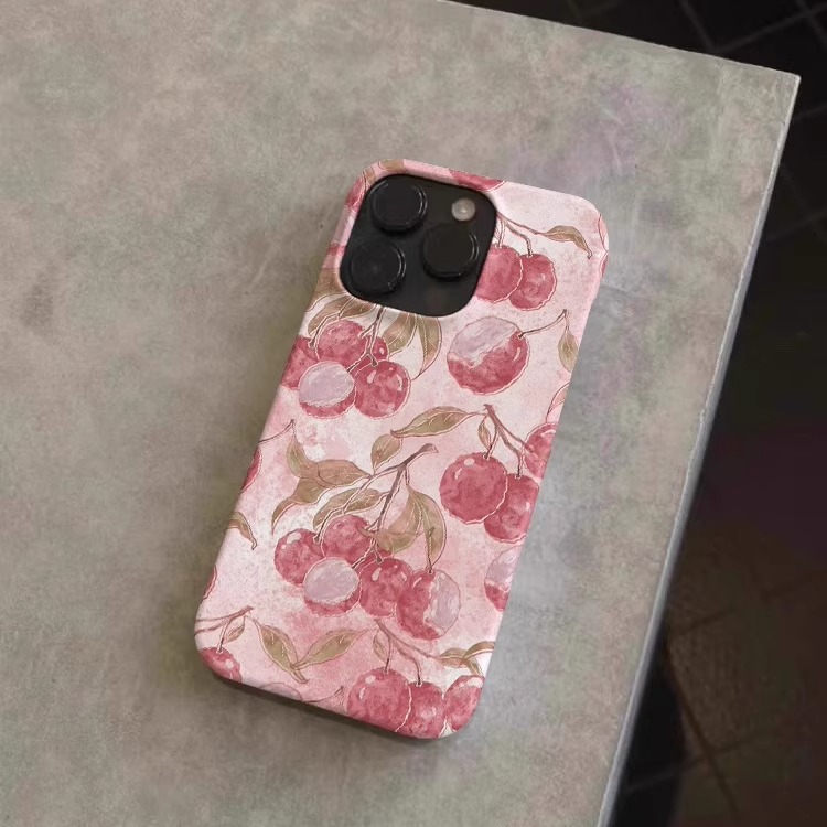 粉韵荔枝适用于苹果手机壳菲林壳适用iPhone17promax/16pro/15/14plus手机壳苹果13mini硬12/11新中式保护套
