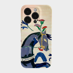 马上花 适用iPhone苹果17promax2026新品手机壳保护套16马年限定15新年喜庆14情侣款超火巨好看13软壳mate80