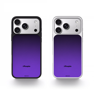渐变墨紫适用苹果/VIVO/OPPO/小米/华为/荣耀/苹果手机壳iPhone17promax卡通原创ins风16pro新款韩系保护套