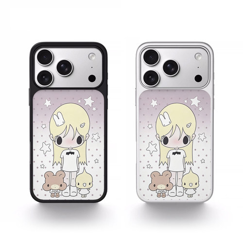 治愈波点韩系简约磁吸iPhone壳