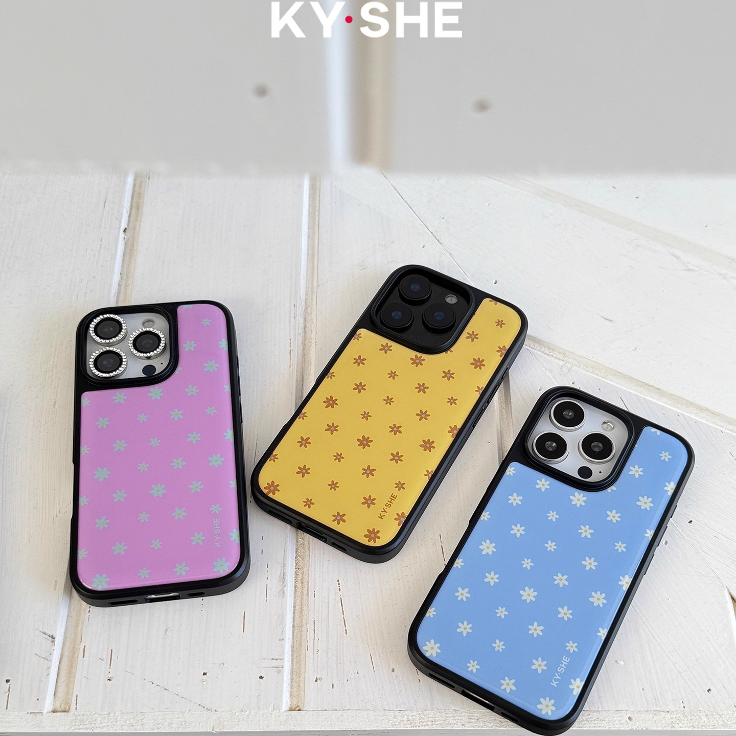 雏菊假日手机壳适用苹果iPhone17promax高级感华为p80保护套小众16plus亮面15pro14防摔mate70简约13小米